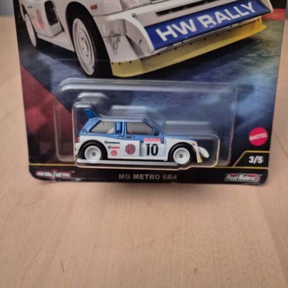 Hot Wheels Premium Car Culture 2025 Hammer Drop MG Metro 6R4 3/5 nWT - Picture 4 of 5